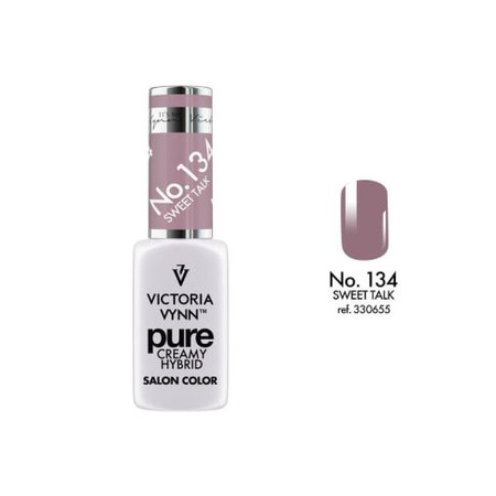 VICTORIA VYNN 134 Pure Creamy Hybrid Sweet Talk kremowy Lakier hybrydowy 8ml 