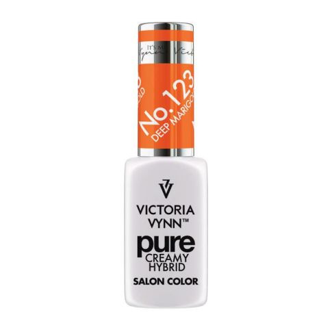 VICTORIA VYNN 123 Pure Creamy Hybrid Deep Marigold kremowy Lakier hybrydowy 8ml 