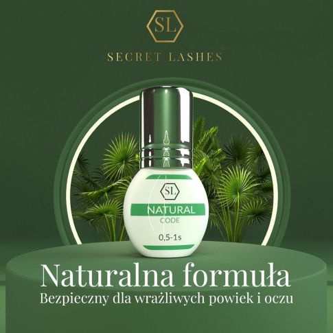 Secret Lashes Klej Natural Code 5 ml 