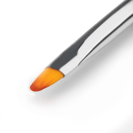 Clavier Pędzelek Do Żelu Dwustronny Różowy #4 #6