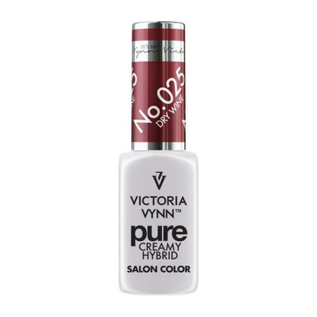VICTORIA VYNN 025 Pure Creamy Hybrid Dry Wine kremowy Lakier hybrydowy 8ml 