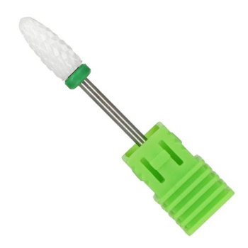 Frez ceramiczny owalny - zielony