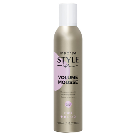 Inebrya Style-In Volume Mousse Pianka Zwiększająca Objętość 400 ml