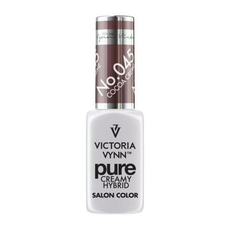 VICTORIA VYNN 045 Pure Creamy Hybrid Cocoa Creme kremowy Lakier hybrydowy 8ml 