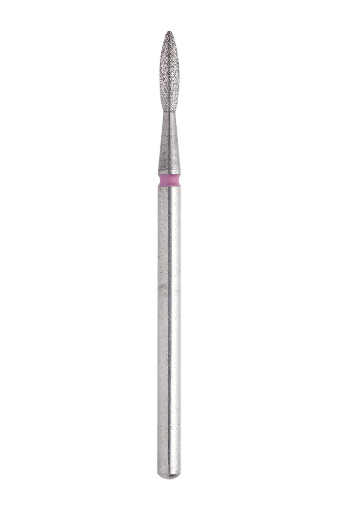 Staleks Frez Diamentowy Płomyk Czerwony Expert Średnica 2,1 mm /Część Robocza 8 mm