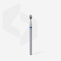 Staleks Frez Diamentowy Oliwka Niebieska Expert Średnica 2,5 mm/ 5mm