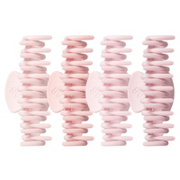 Framar Duże Klamry Do Włosów Różowe 4 szt.