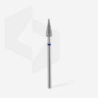 Staleks Frez Diamentowy Grusza Ostra Niebieska Expert 4 mm/ 12 mm