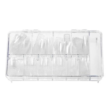 Tipsy 500szt. BEZBARWNE krótka kieszonka 