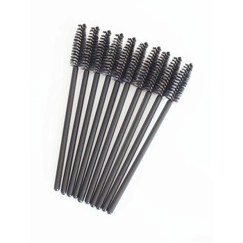 SECRET LASHES Szczoteczki do rzęs czarne 10szt. 