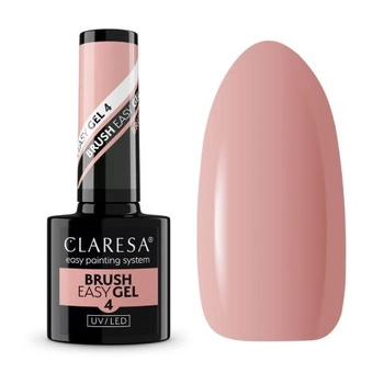 Claresa Brush Easy Gel 4 Średni Beż 5g 