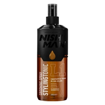Nishman Grooming Spray Styling Tonic L1 Modelujący Tonik 200 ml 