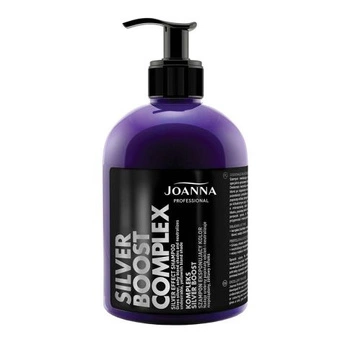 Joanna Professional Silver Boost Complex Szampon Eksponujący Kolor Srebrny 500 ml 