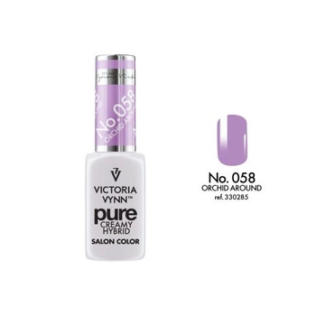 VICTORIA VYNN 058 Pure Creamy Hybrid Orchid Around kremowy Lakier hybrydowy 8ml 
