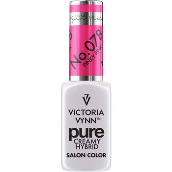 VICTORIA VYNN 078 Pure Creamy Hybrid Pinky Pink kremowy Lakier hybrydowy 8ml 