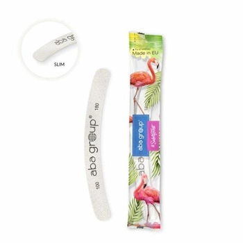 BEZPIECZNY PAKIET Pilnik do paznokci BANAN 100/180 SLIM 