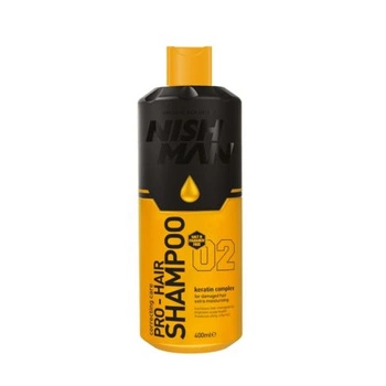 Nishman Keratin Complex 01 Szampon Do Włosów 400 ml 
