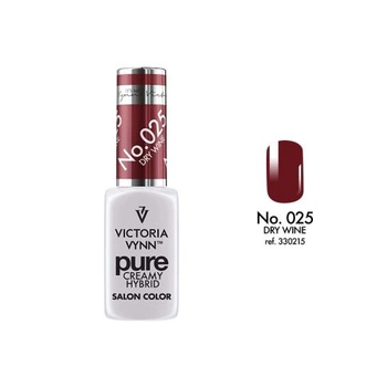 VICTORIA VYNN 025 Pure Creamy Hybrid Dry Wine kremowy Lakier hybrydowy 8ml 