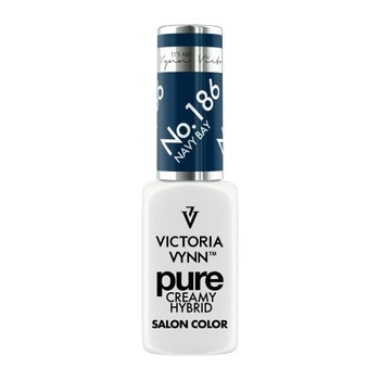 Victoria Vynn Pure Creamy Hybrid 186 NAVY BLUE kremowy lakier hybrydowy 8ml 