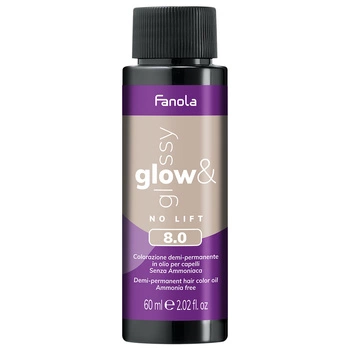 Fanola Glow & Glossy 8.0 Farba Półtrwała 60 ml