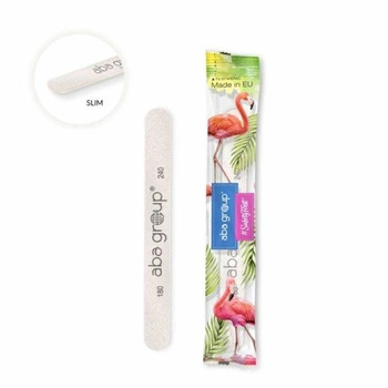 BEZPIECZNY PAKIET Pilnik do paznokci PROSTY 180/240 SLIM 