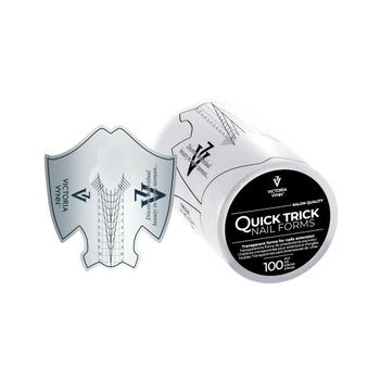 Victoria Vynn Quick Trick Nail Forms Formy Do Przedłużania Paznokci 100 szt. 