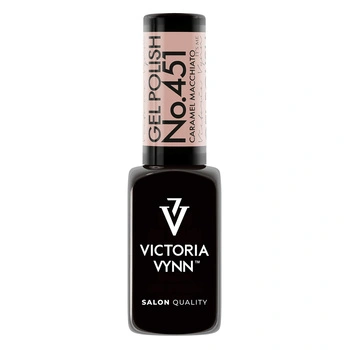 Victoria Vynn Gel Polish Color 451 Caramel Macchiato Lakier Hybrydowy 8 ml