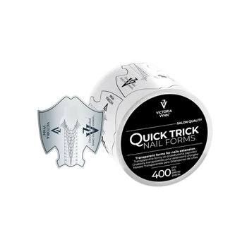 Victoria Vynn Quick Trick Nail Forms Formy Do Przedłużania Paznokci 400 szt. 