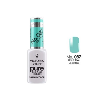 VICTORIA VYNN 087 Pure Creamy Hybrid Light Teal kremowy Lakier hybrydowy 8ml 
