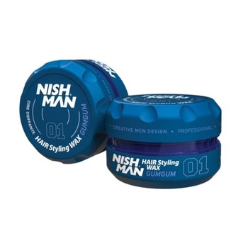 Nishman Hair Styling Wax 01 GumGum Pomada Do Włosów 150 ml 